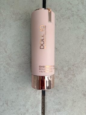 Doll 10  Overnight Facial Resurfacing Serum - Soft Pink Bottle